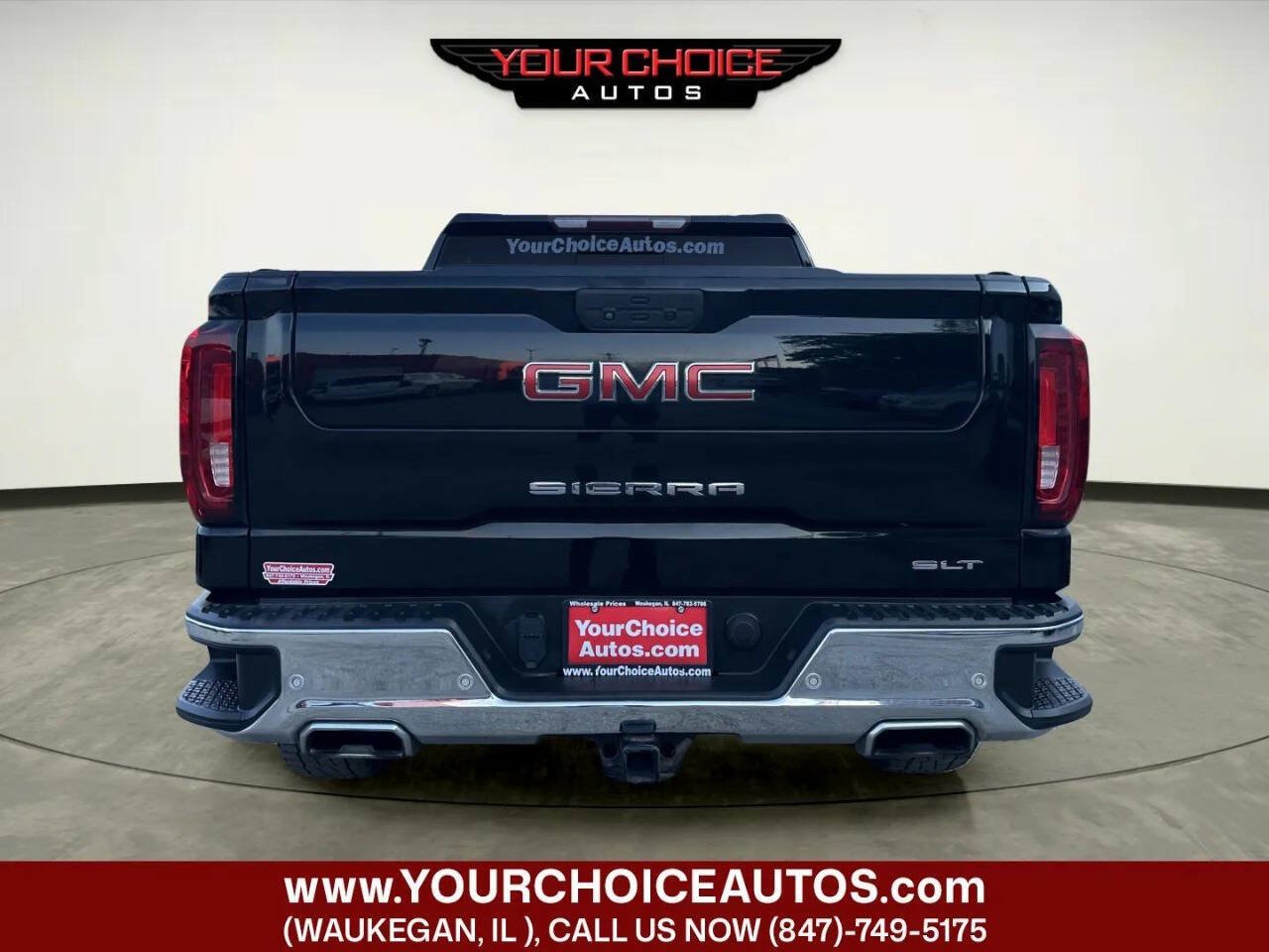 Used 2021 GMC Sierra 1500 SLT w/ SLT Premium Package AWD/4WD image 3