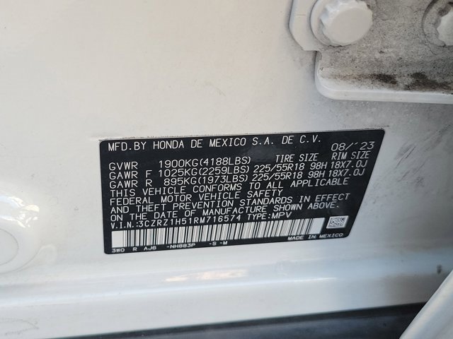 Certified 2024 Honda HR-V Sport image 35