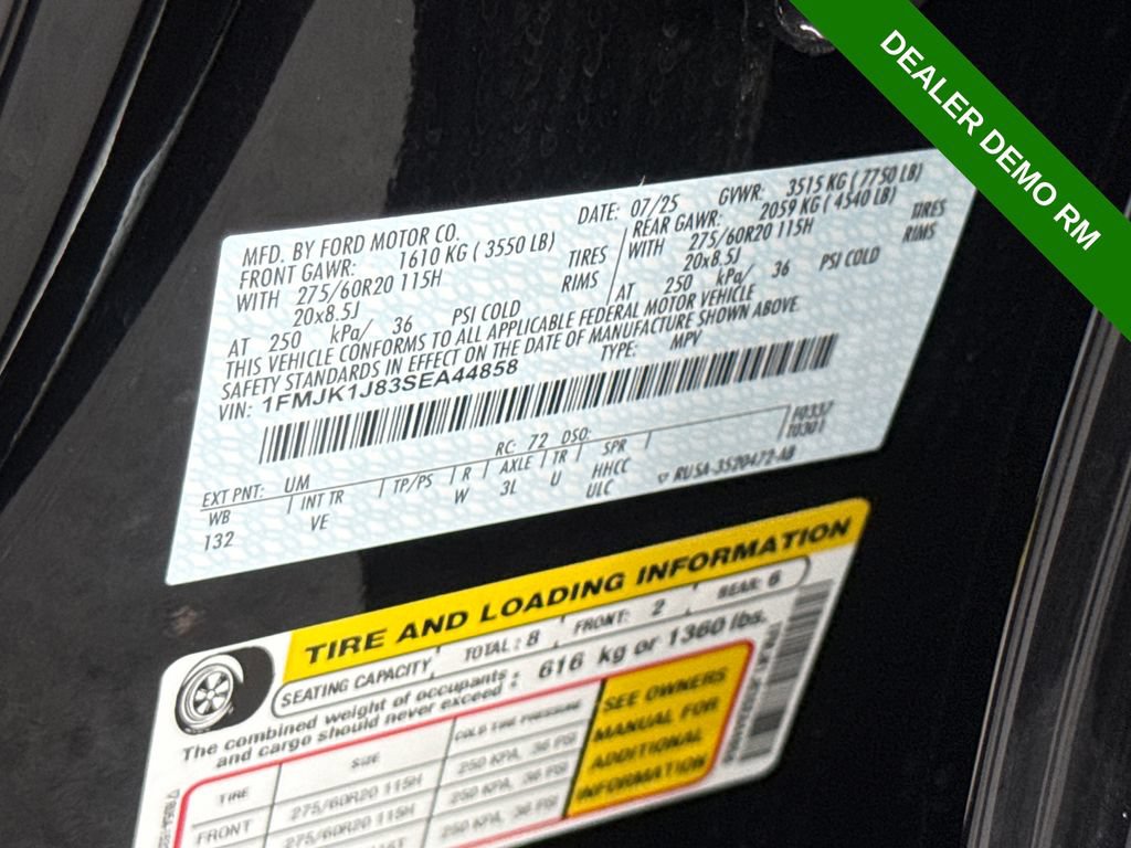 Used 2025 Ford Expedition Max Active AWD/4WD image 31