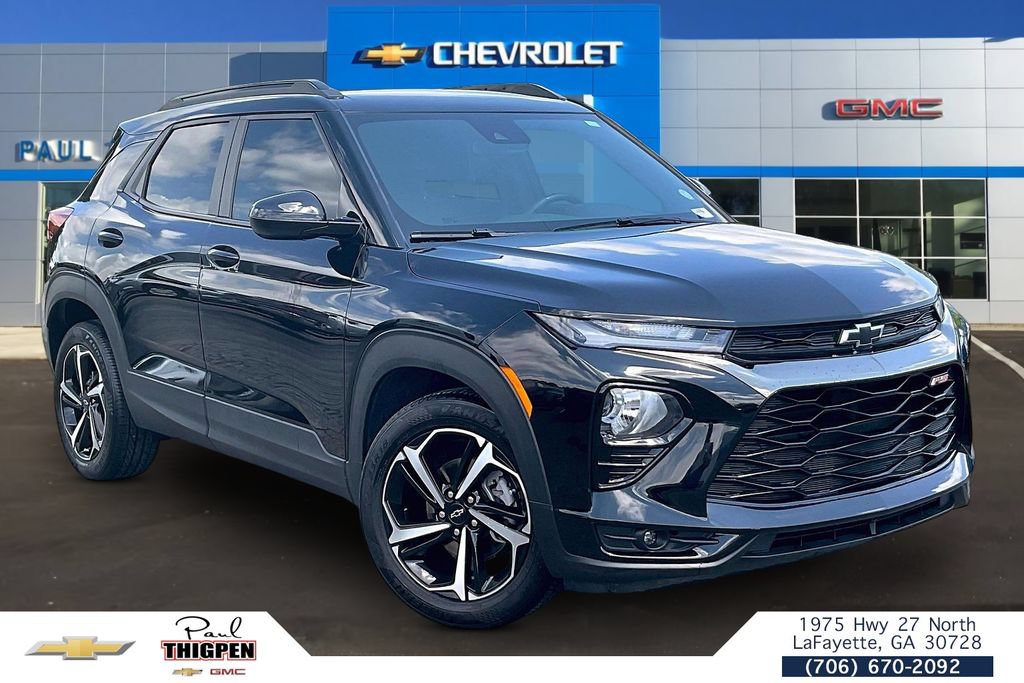 Used 2022 Chevrolet TrailBlazer RS w/ Technology Package