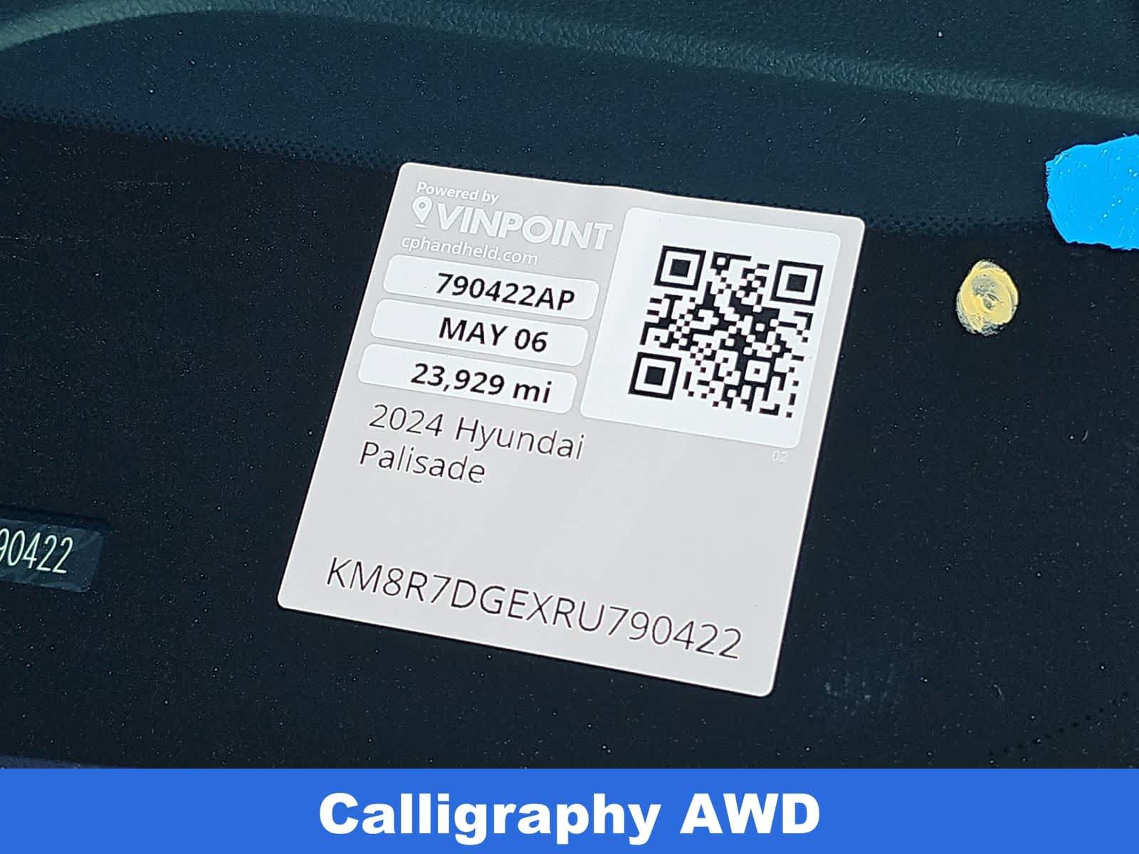 Certified 2024 Hyundai Palisade Calligraphy AWD/4WD image 25