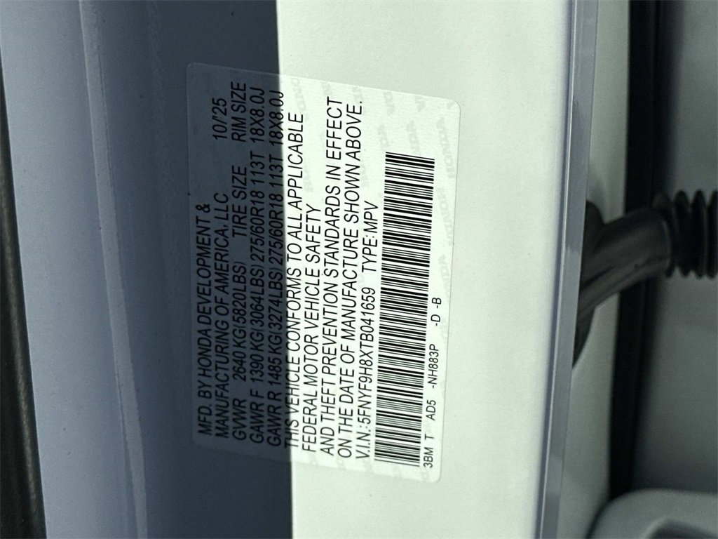 New 2026 Honda Passport TrailSport Elite image 18