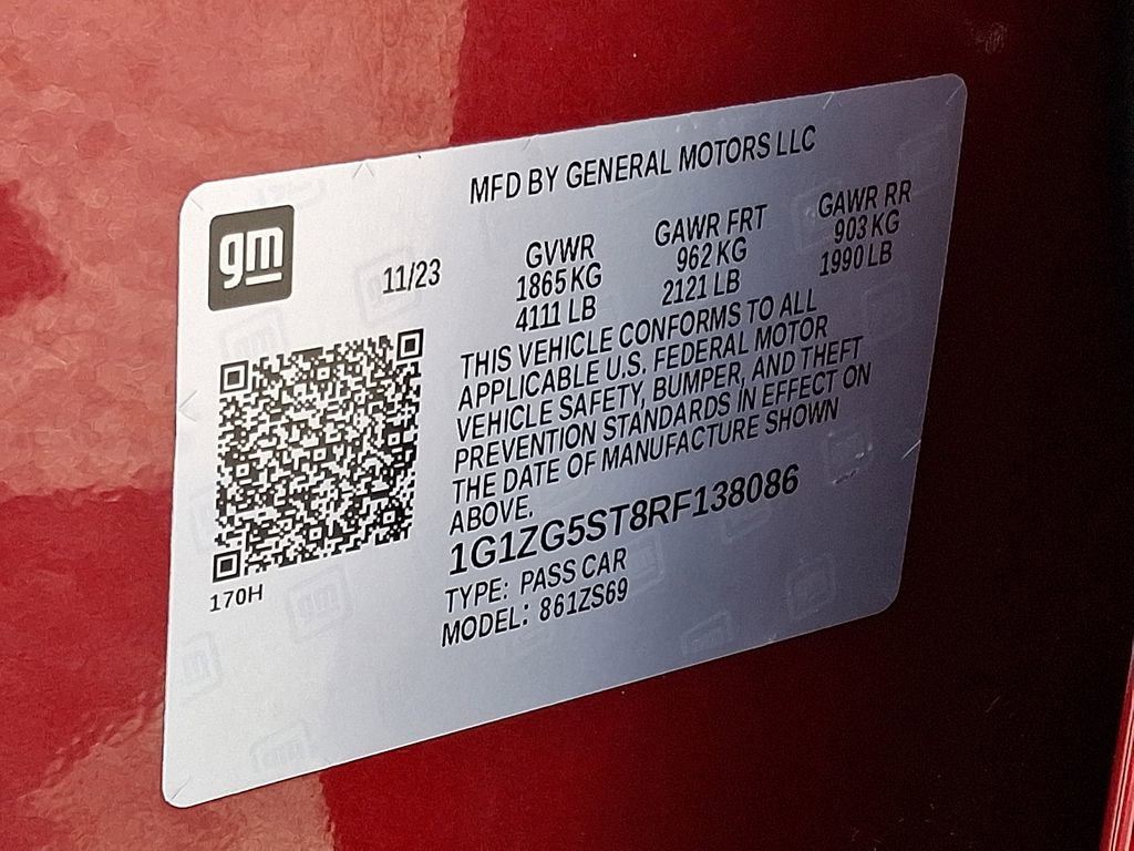 Used 2024 Chevrolet Malibu RS image 27