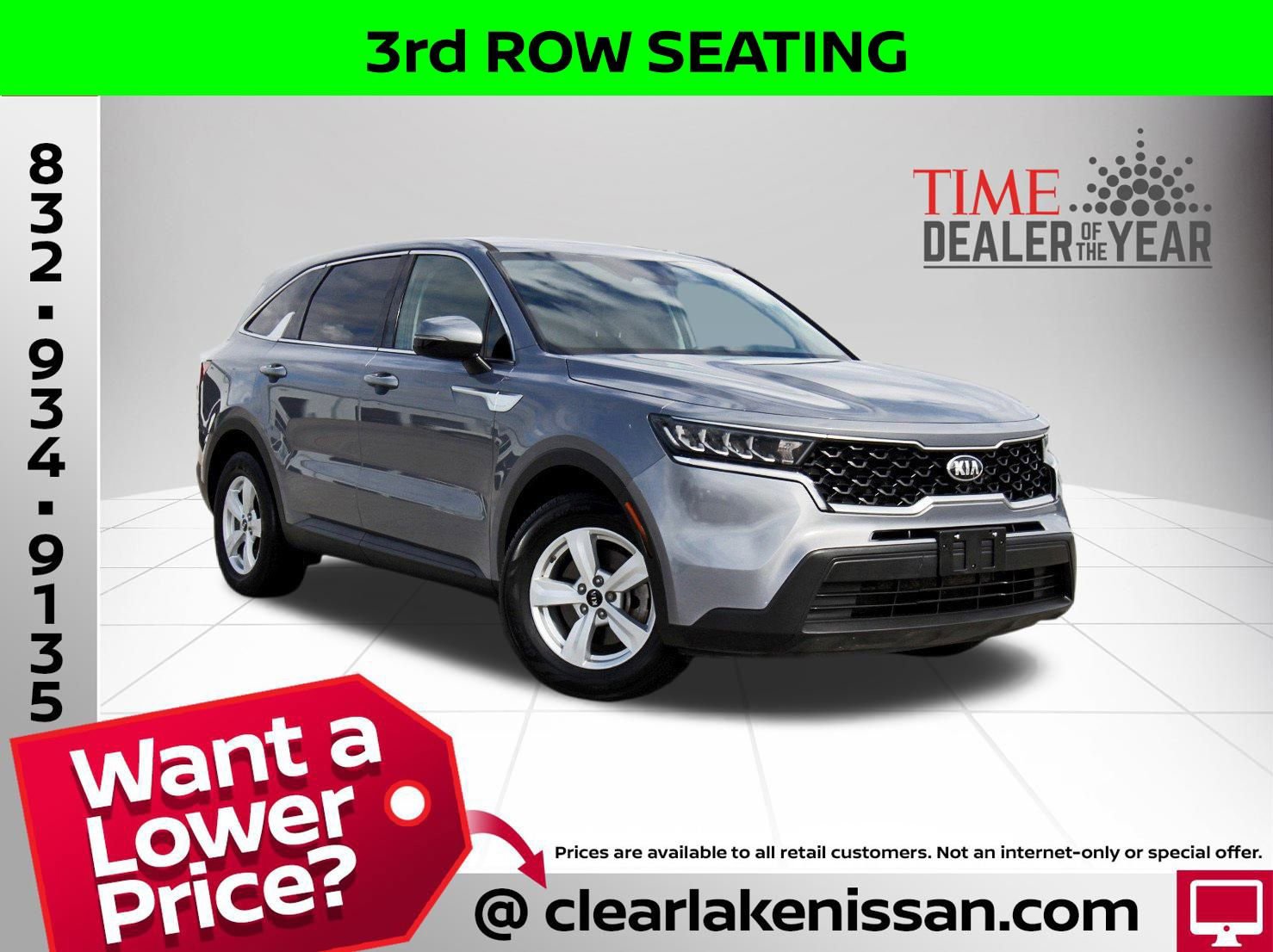 Used 2021 Kia Sorento LX image 1