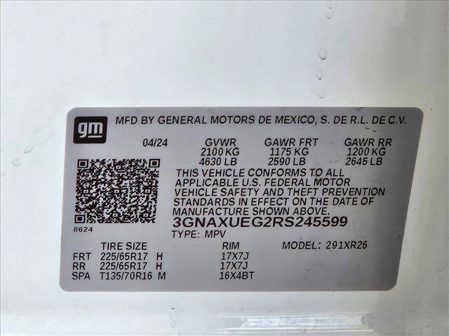 Used 2024 Chevrolet Equinox LT AWD/4WD image 19