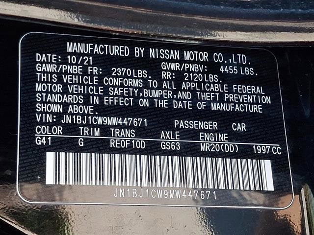Certified 2021 Nissan Rogue Sport SL w/ Premium Package AWD/4WD image 30