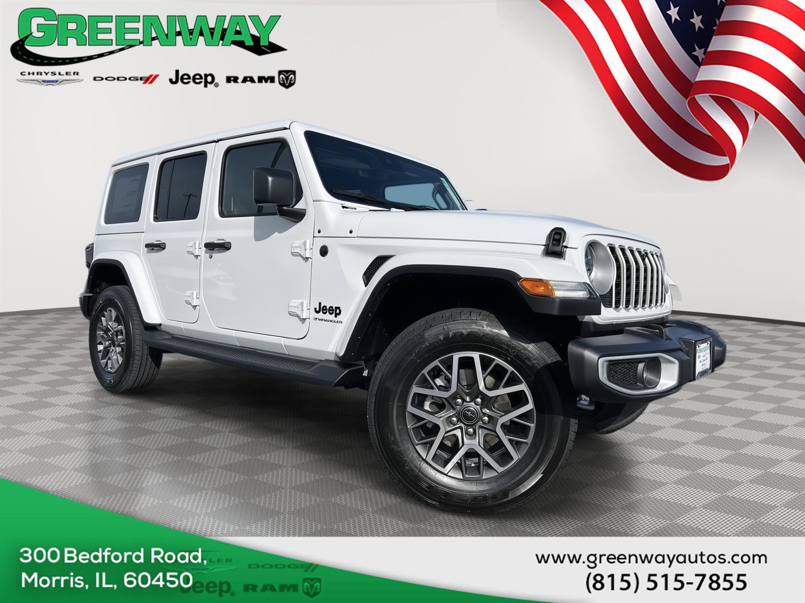 New 2025 Jeep Wrangler Sahara w/ Safety Group