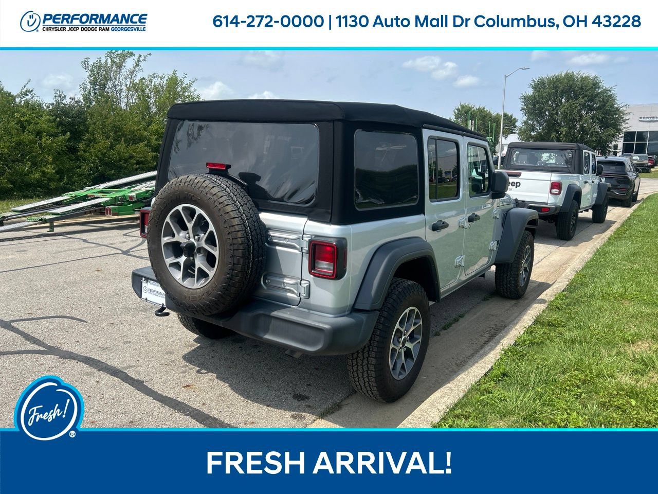 Used 2024 Jeep Wrangler Unlimited Sport AWD/4WD image 4