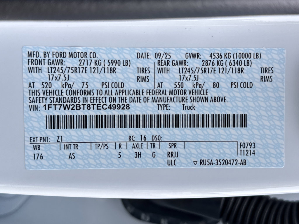 New 2026 Ford F250 XL w/ FX4 Off-Road Package image 25