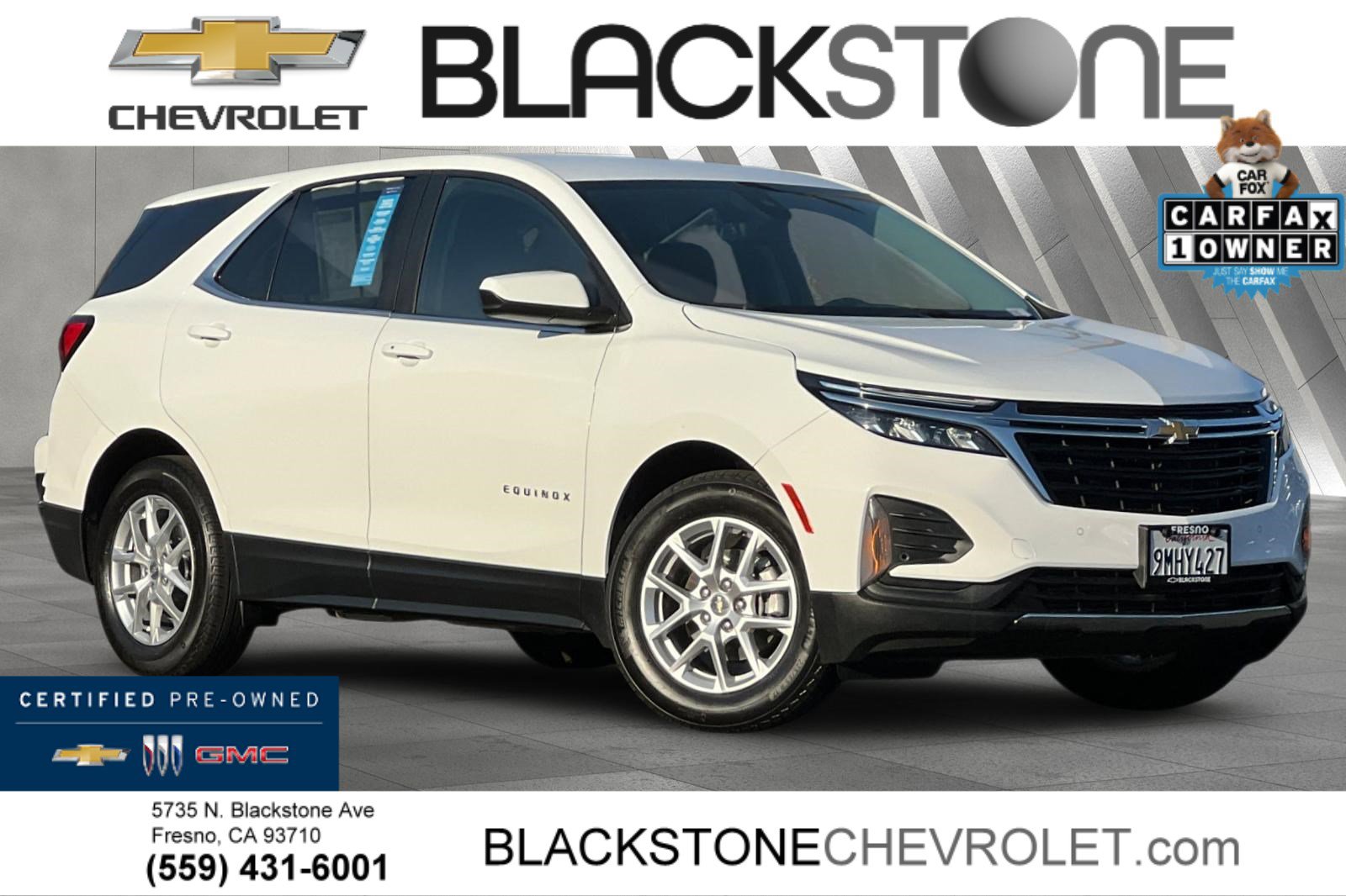 Certified 2024 Chevrolet Equinox LT