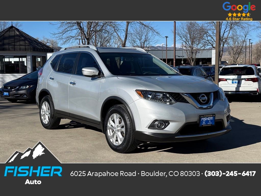 Used 2015 Nissan Rogue SV w/ SV Moonroof Package