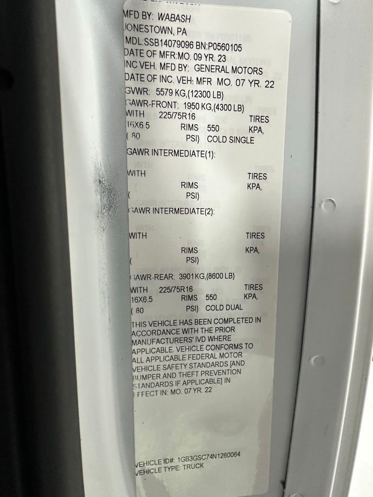 Used 2022 Chevrolet Express 3500 w/ Power Convenience Package image 12