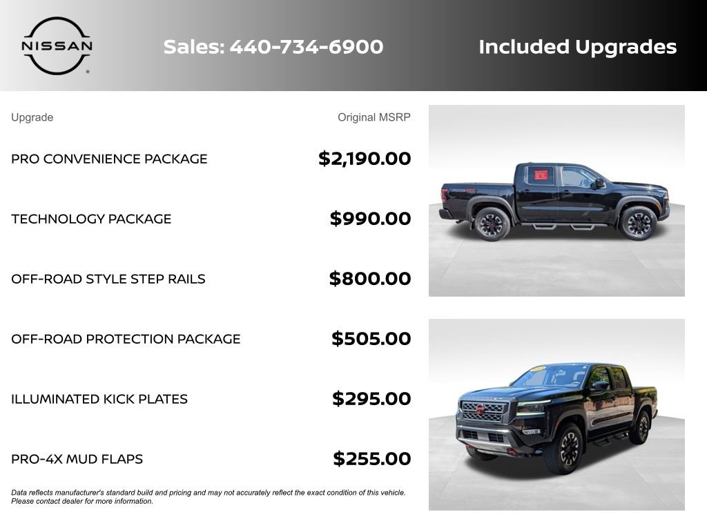 Certified 2023 Nissan Frontier PRO-4X w/ Pro Convenience Package AWD/4WD image 8