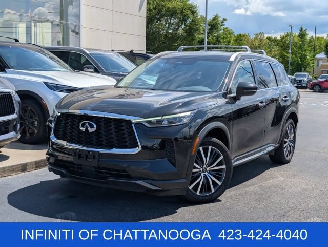 Used 2023 INFINITI QX60 Sensory w/ Cargo Package AWD/4WD video 1