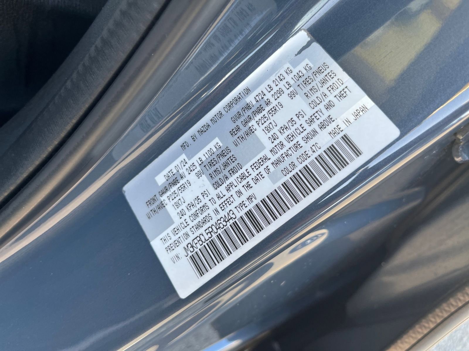 Used 2024 MAZDA CX-5 Carbon Edition image 29