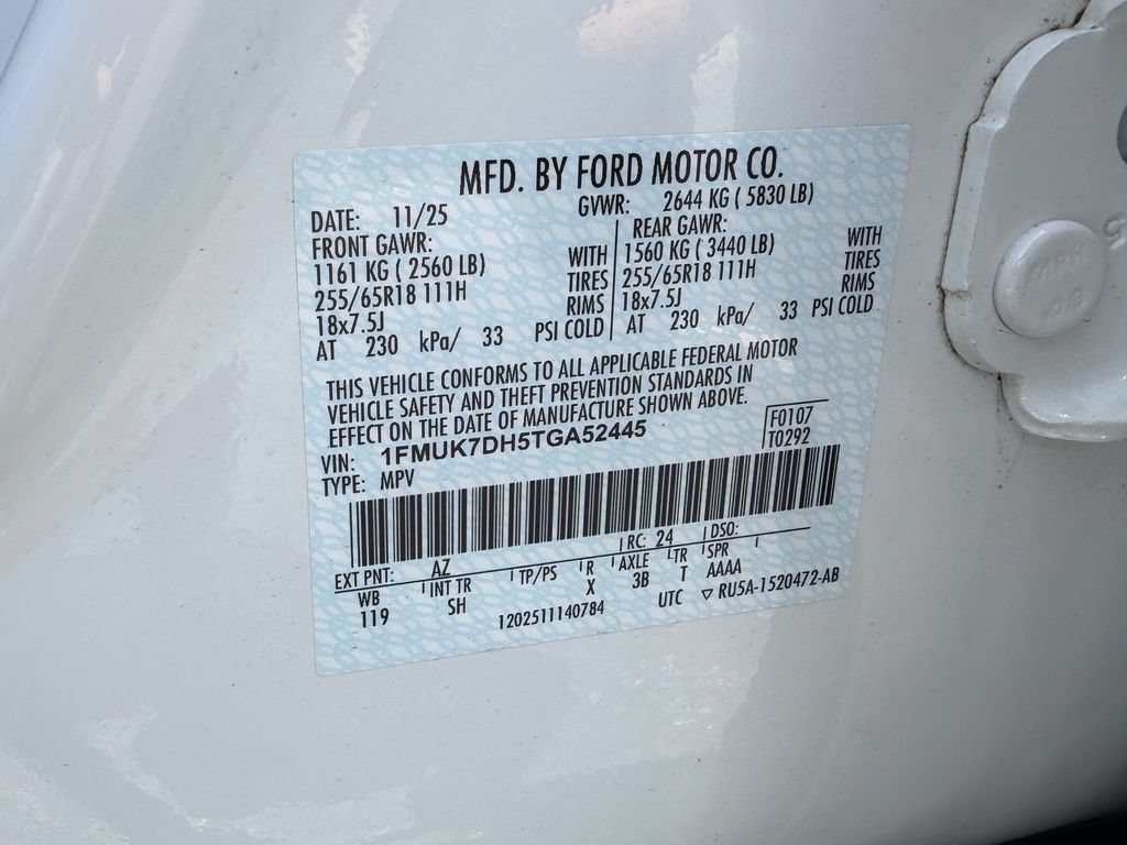 New 2026 Ford Explorer Active w/ Active Comfort Package RWD image 18