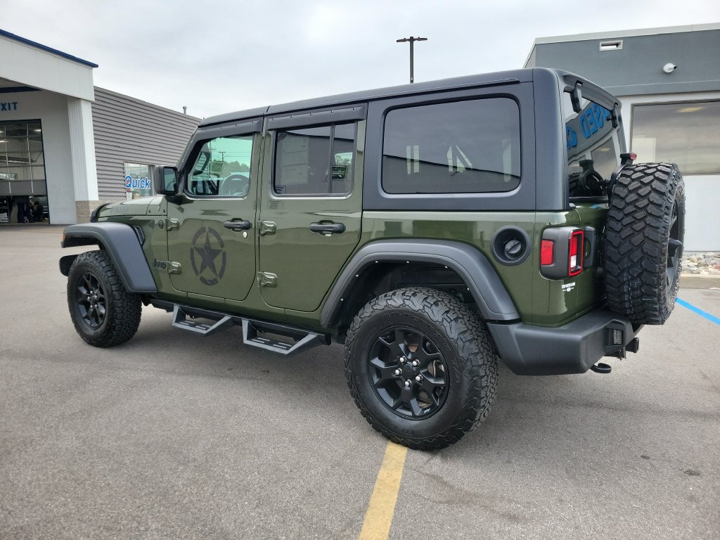 Used 2021 Jeep Wrangler Unlimited Sport AWD/4WD image 3