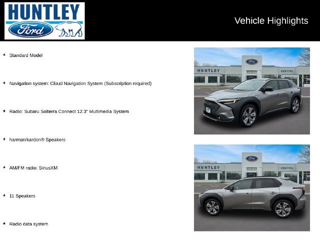Used 2023 Subaru Solterra AWD image 2