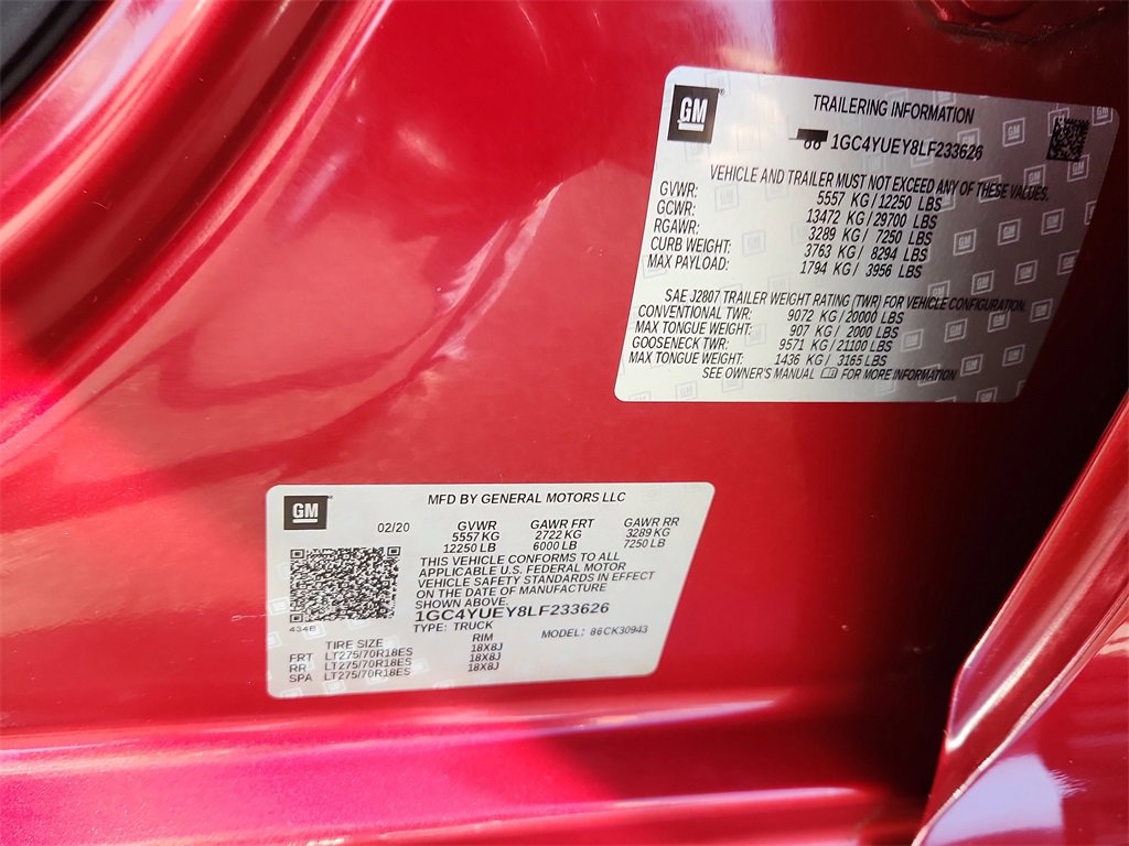 Used 2020 Chevrolet Silverado 3500 LTZ w/ LTZ Convenience Package image 21