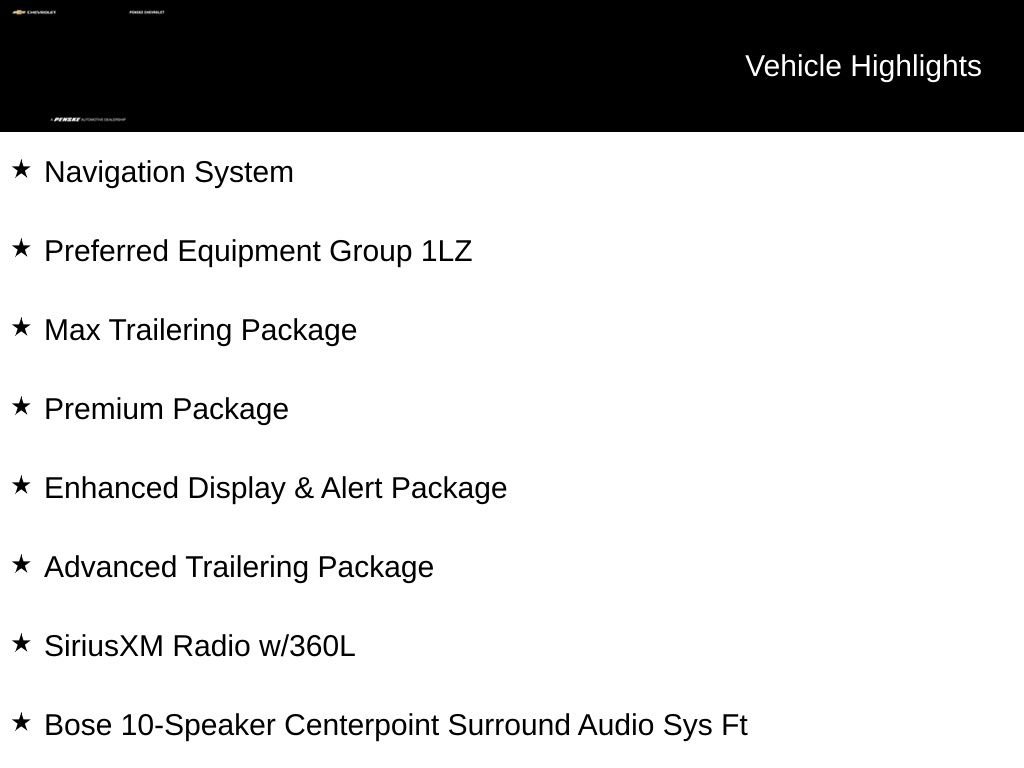 Used 2023 Chevrolet Tahoe Premier w/ Max Trailering Package AWD/4WD image 5
