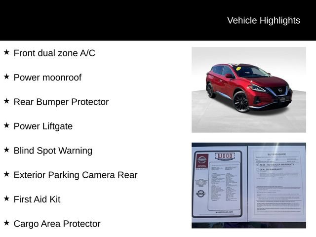 Used 2024 Nissan Murano Platinum w/ Cargo Package image 12