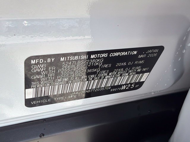 New 2026 Mitsubishi Outlander SE FWD image 26