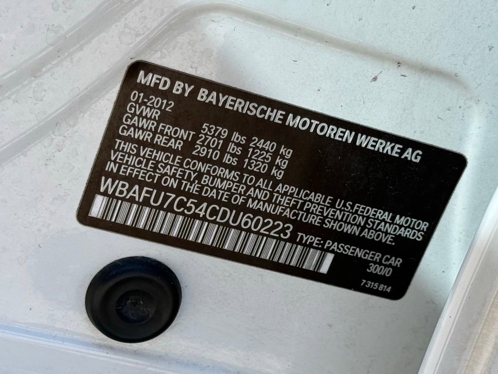 Used 2012 BMW 535i xDrive Sedan image 35