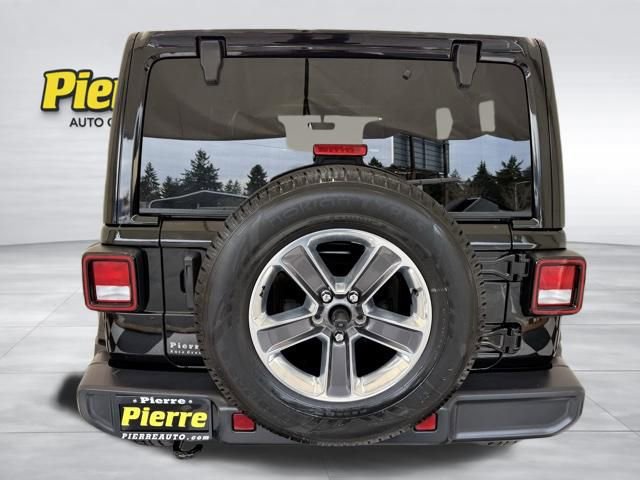 Used 2021 Jeep Wrangler Unlimited Sahara w/ Uconnect 4C Nav & Sound Group image 3