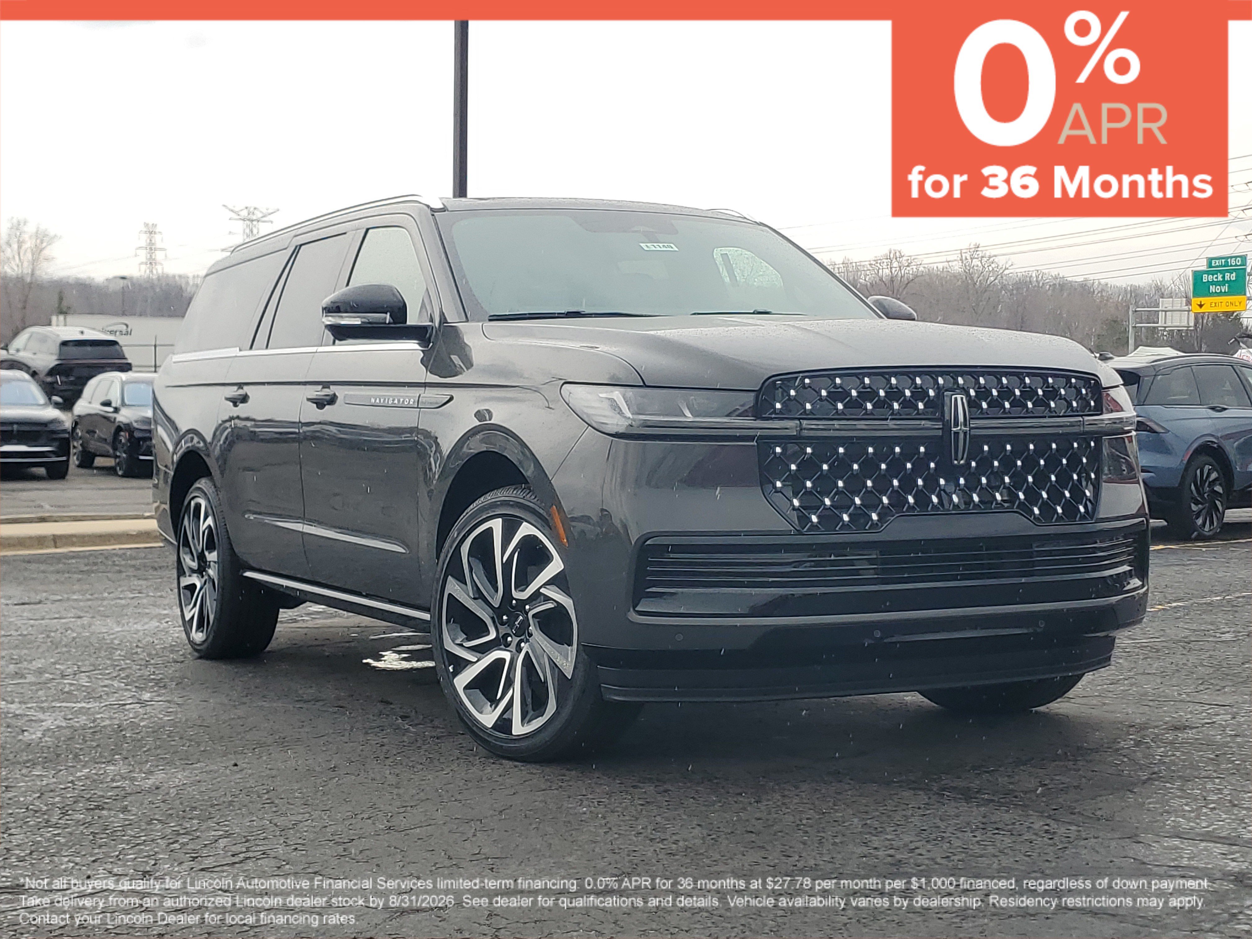 New 2026 Lincoln Navigator L Black Label AWD/4WD 360° Tour