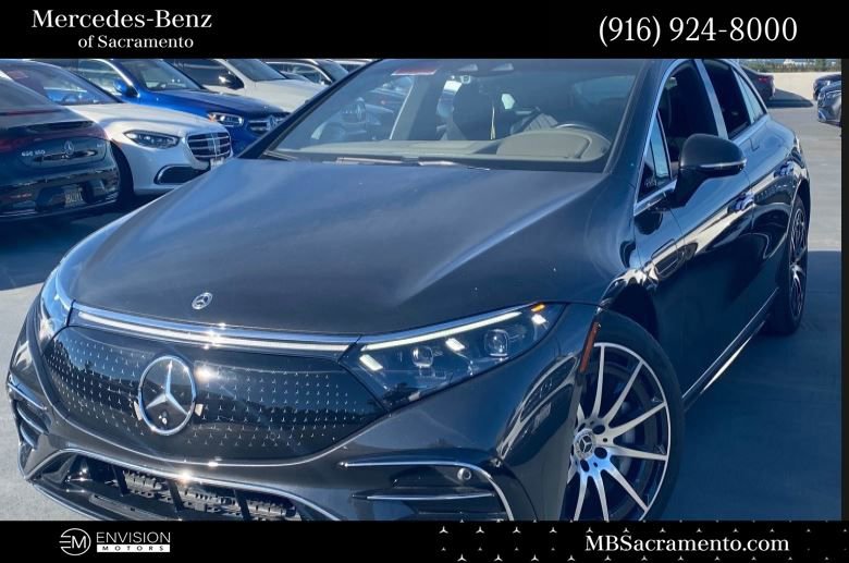 Used 2023 Mercedes-Benz EQS 580 4MATIC Sedan image 1