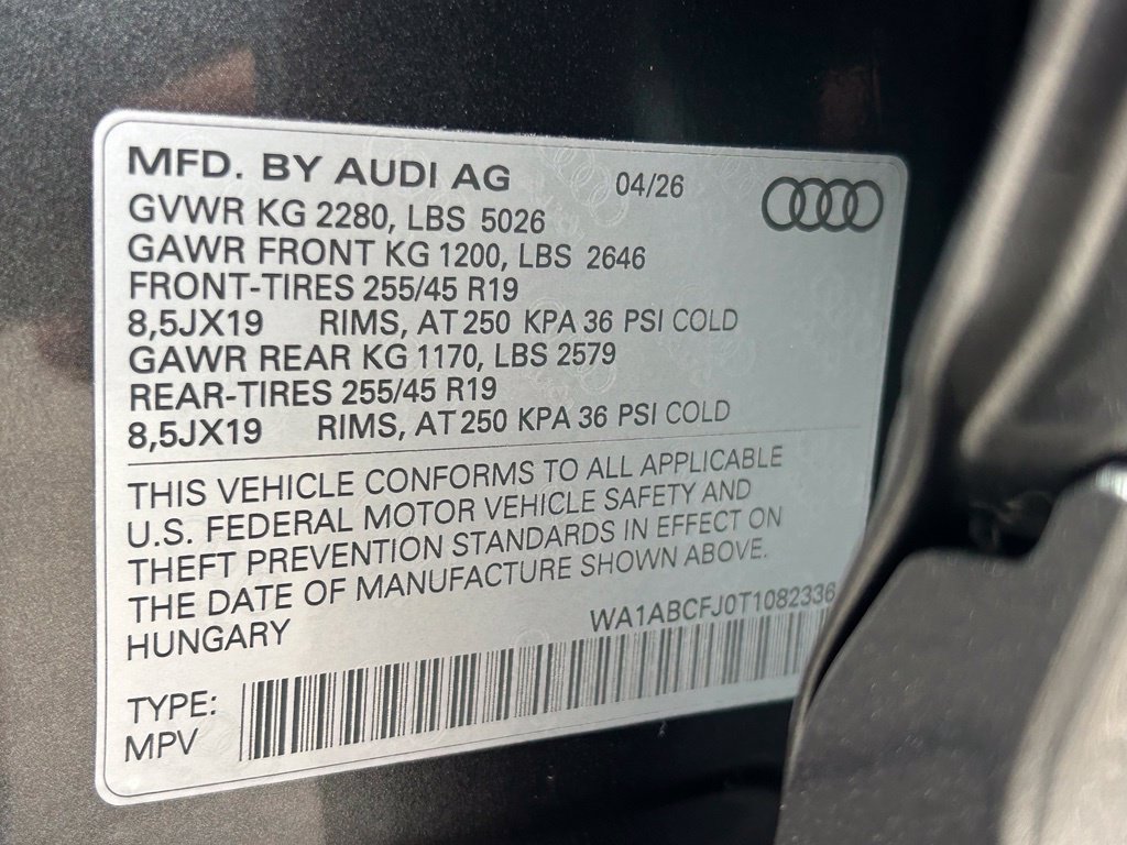 New 2026 Audi Q3 quattro 2.0T AWD/4WD image 57