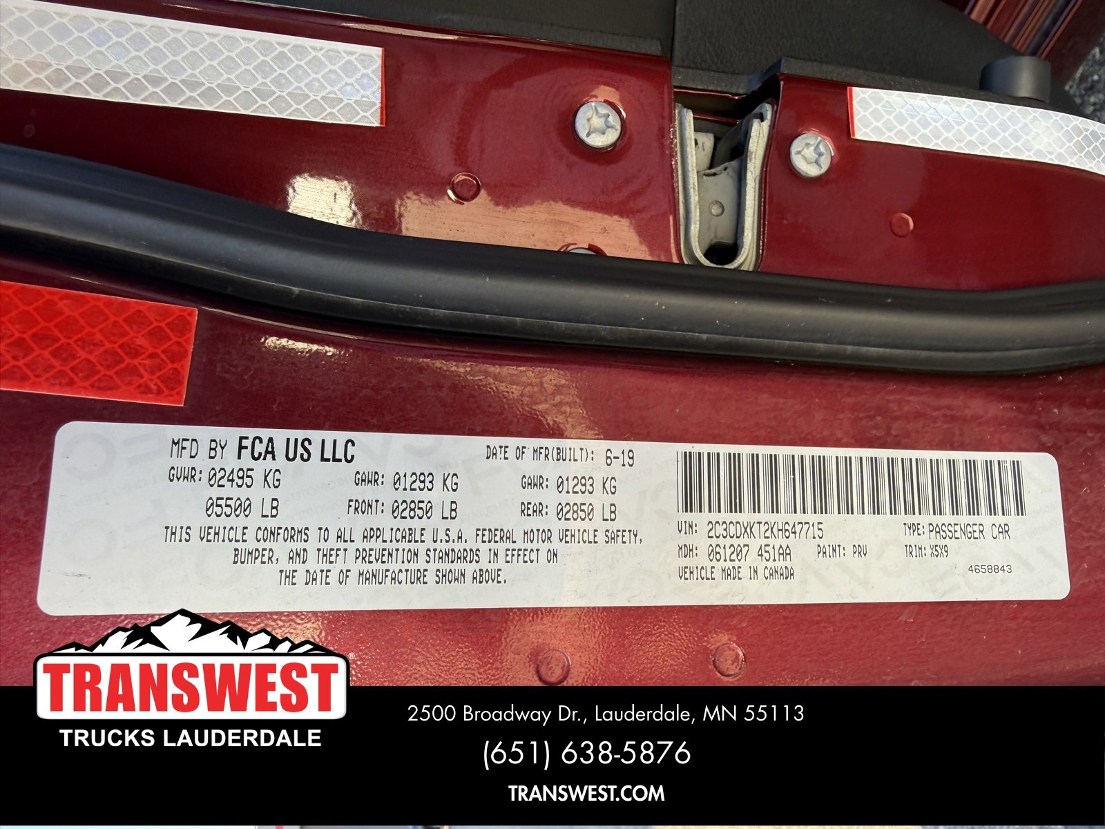 Used 2019 Dodge Charger Police w/ Street Appearance Group image 19