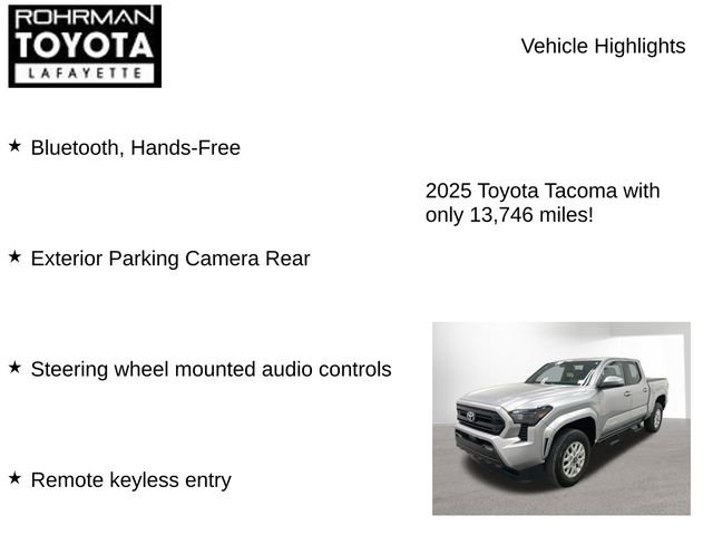 Used 2025 Toyota Tacoma SR5 AWD/4WD image 8