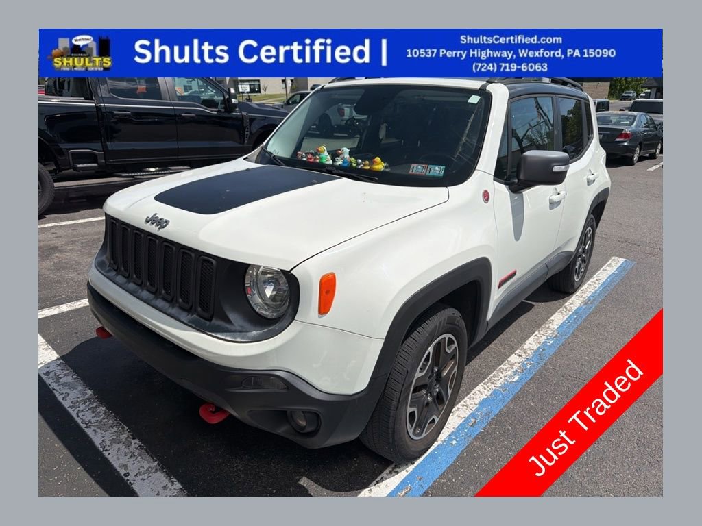 Used 2016 Jeep Renegade Trailhawk w/ Premium Trailhawk Package AWD/4WD video 1