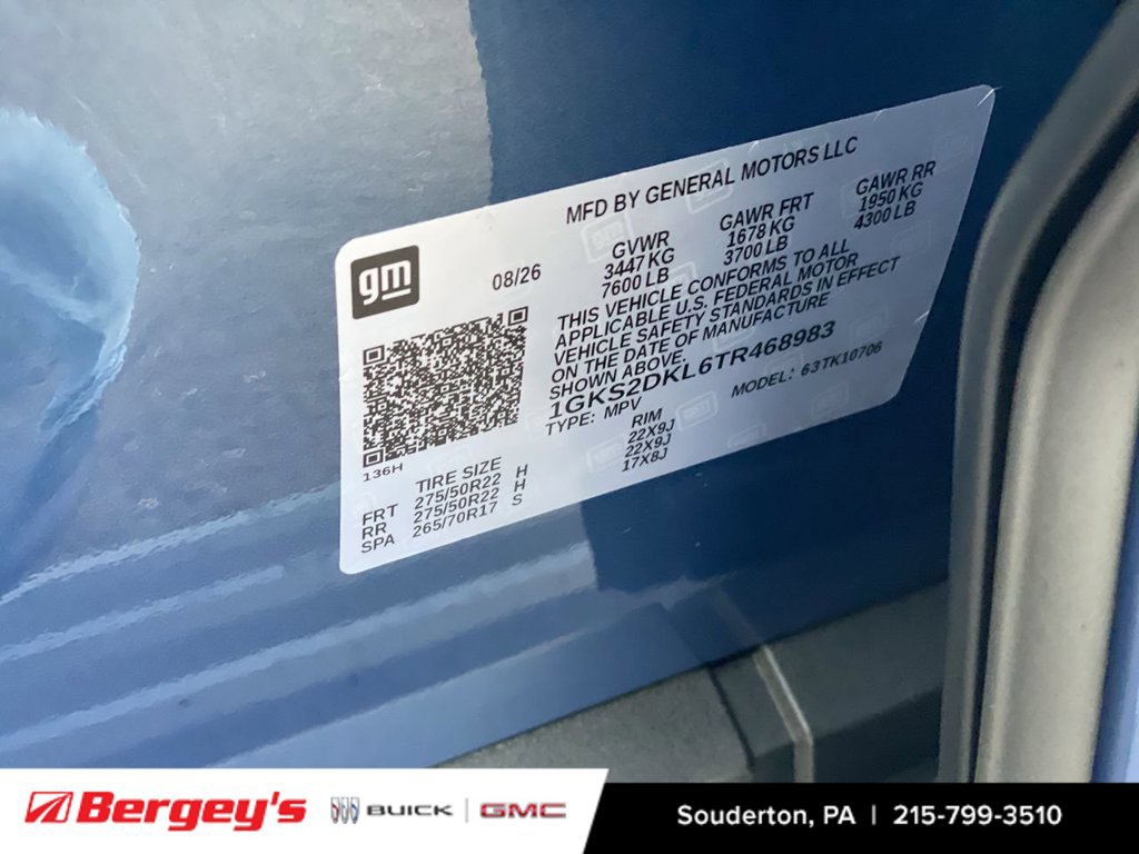 New 2026 GMC Yukon Denali w/ Denali Reserve Package AWD/4WD image 36