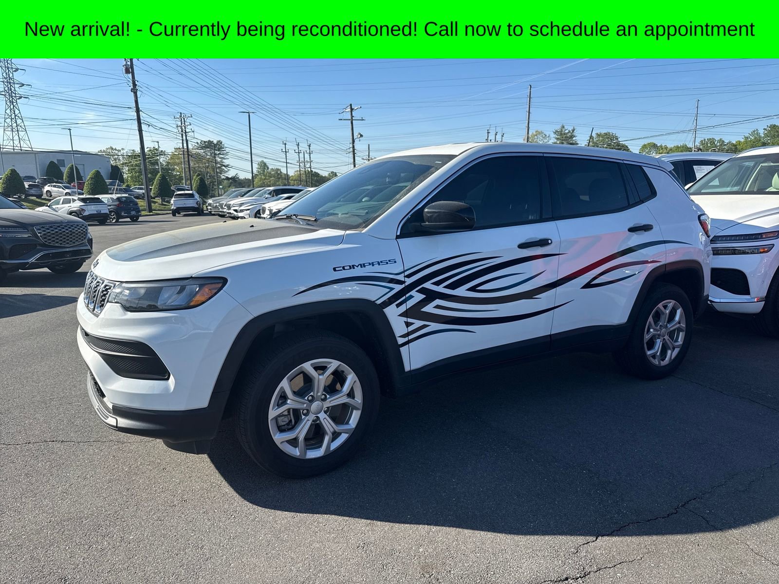 Used 2024 Jeep Compass Sport image 1