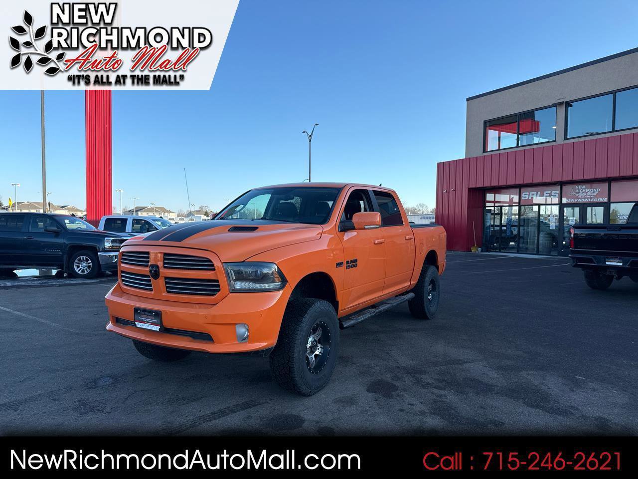 Used 2015 RAM 1500 Sport w/ Ignition Orange Sport Package image 1