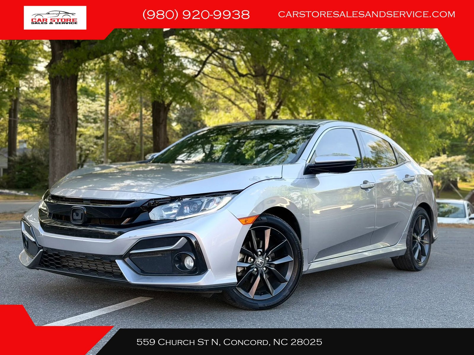 Used 2020 Honda Civic EX-L image 1