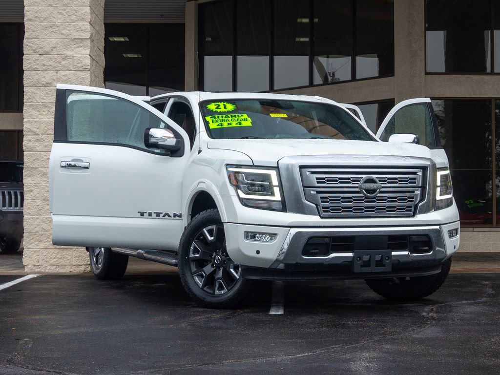 Used 2021 Nissan Titan Platinum Reserve w/ Moonroof Package image 12