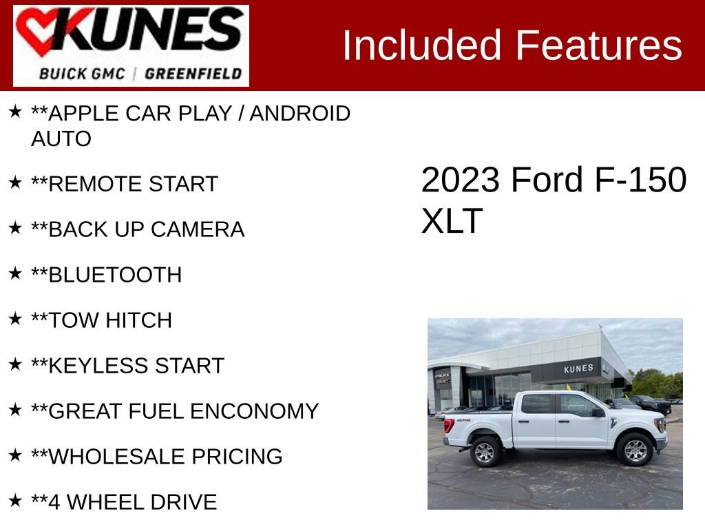Used 2023 Ford F150 XLT image 2