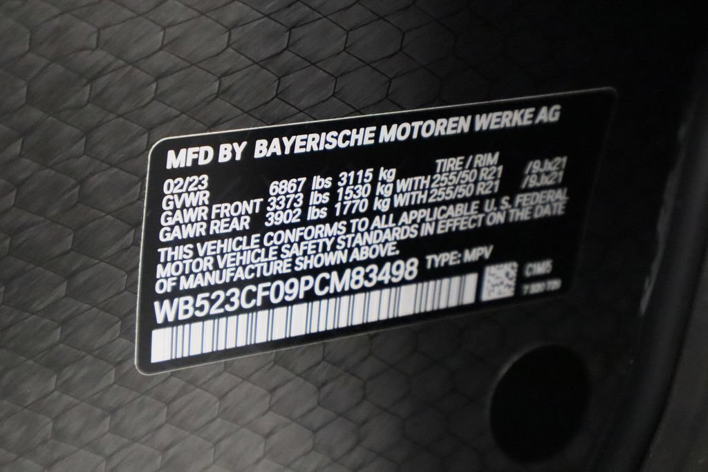 Used 2023 BMW iX xDrive50 w/ Premium Package AWD/4WD image 34