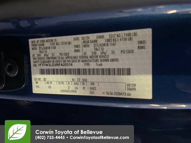 Used 2024 Ford F150 XLT w/ Mobile Office Package AWD/4WD image 27