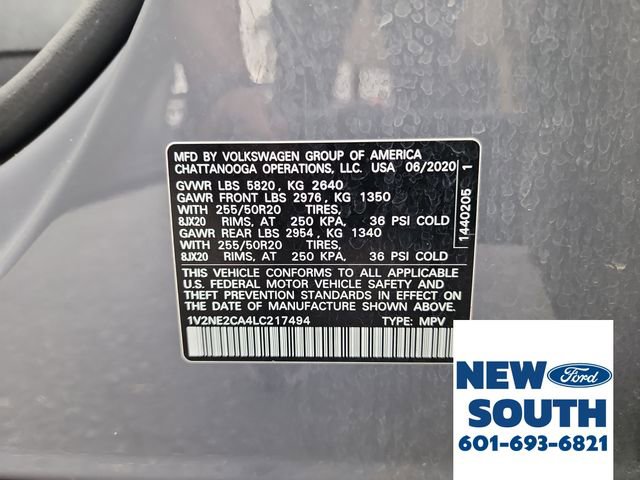 Used 2020 Volkswagen Atlas Cross Sport SEL Premium image 42