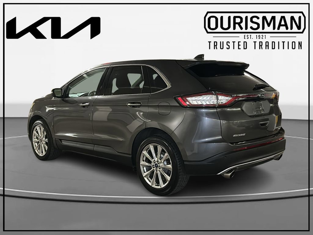 Used 2018 Ford Edge Titanium w/ Equipment Group 301A AWD/4WD image 3