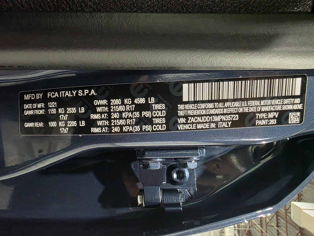 Used 2021 Jeep Renegade Limited w/ Sun & Sound Group image 40