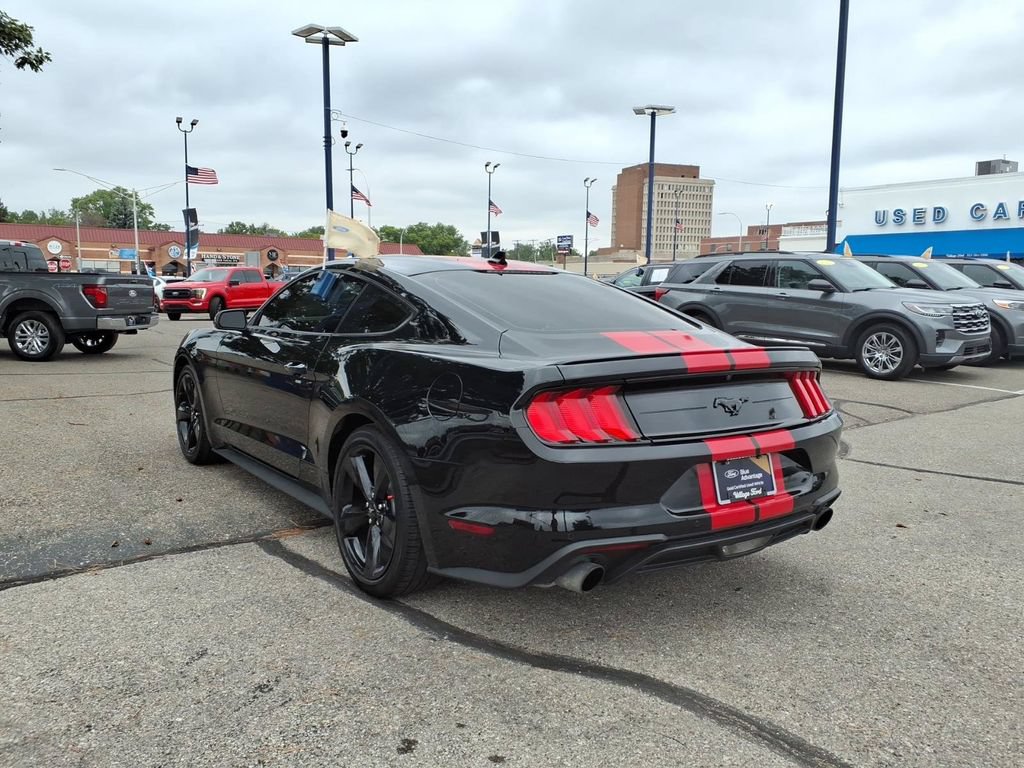 Certified 2021 Ford Mustang Premium w/ Carbon Sport Interior Package RWD image 9