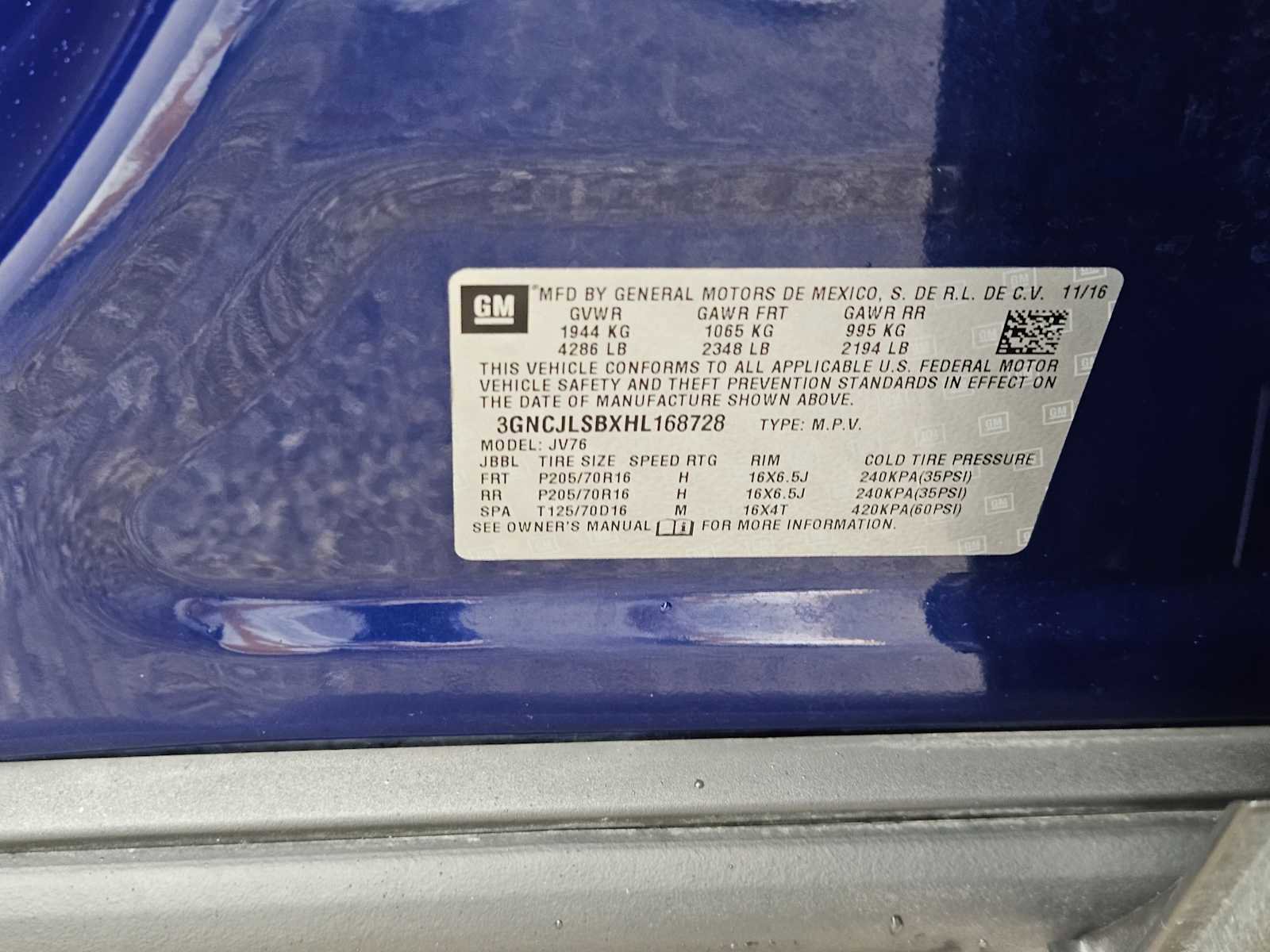 Used 2017 Chevrolet Trax LT w/ Driver Confidence Package image 30