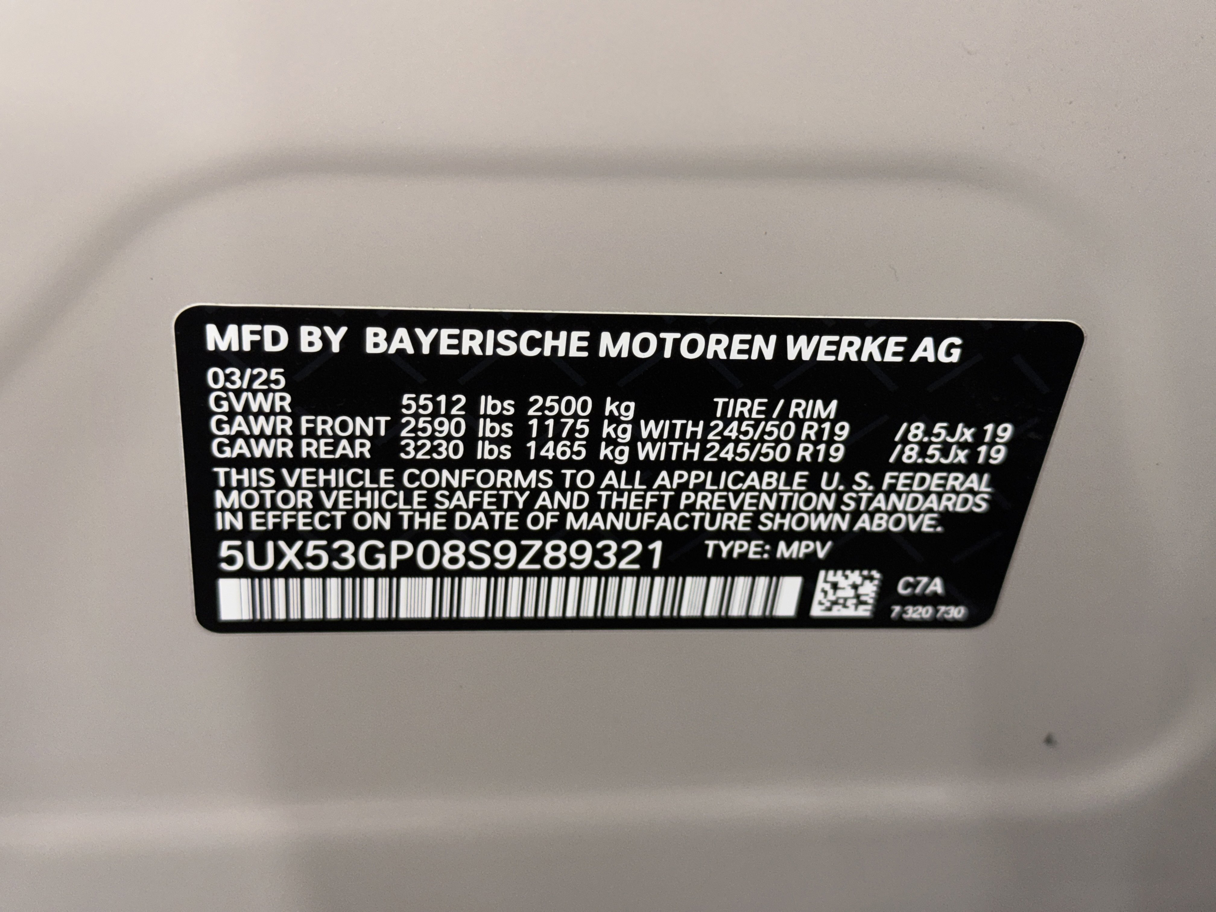 Used 2025 BMW X3 xDrive30i w/ Convenience Package AWD/4WD image 38