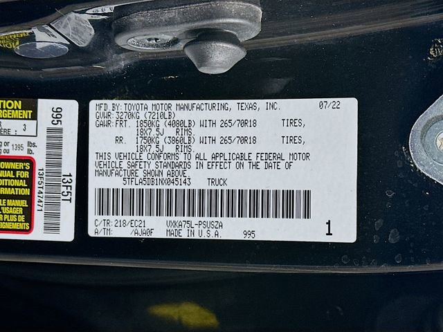 Used 2022 Toyota Tundra SR5 image 32