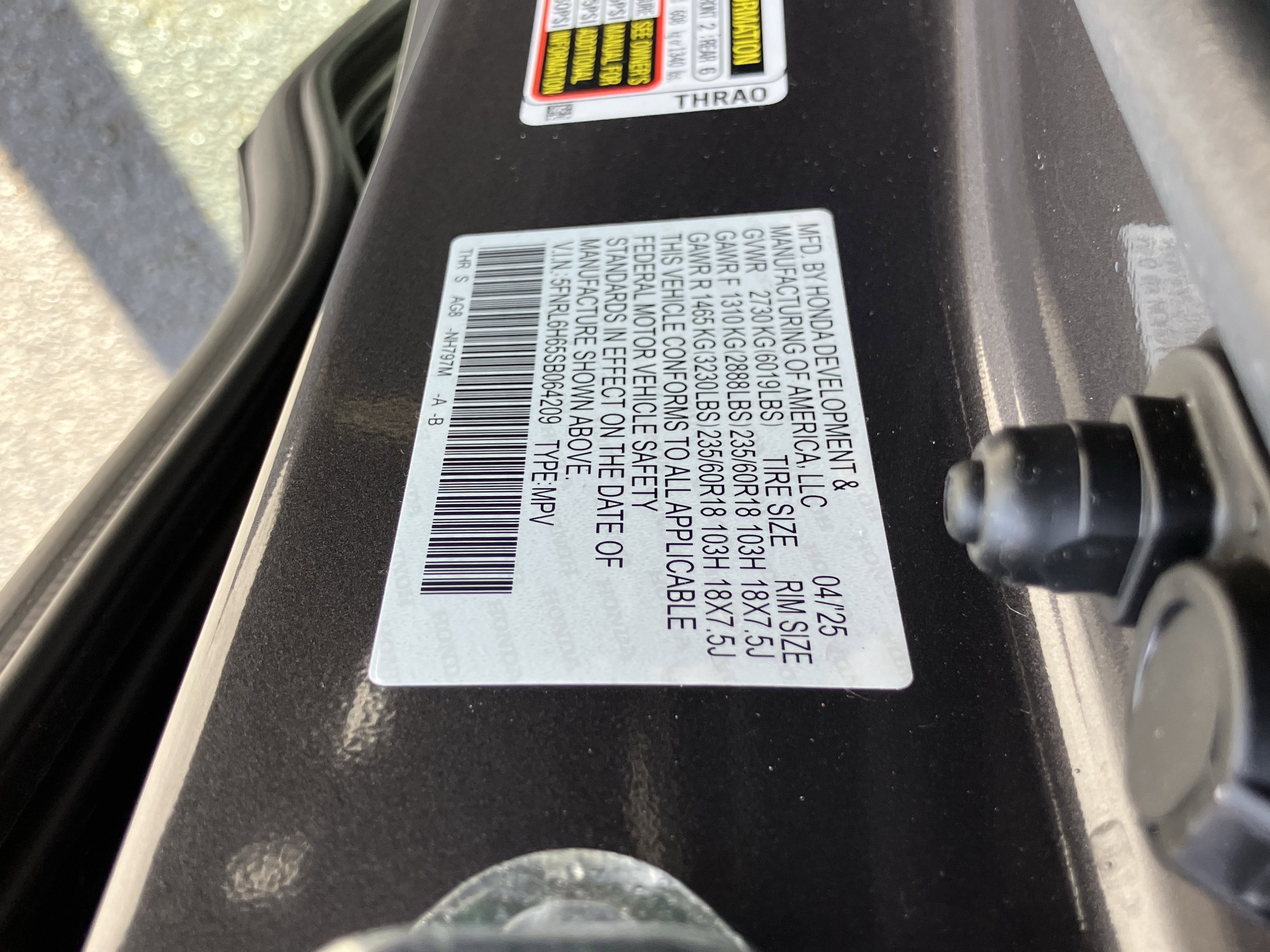 Used 2025 Honda Odyssey EX-L image 30